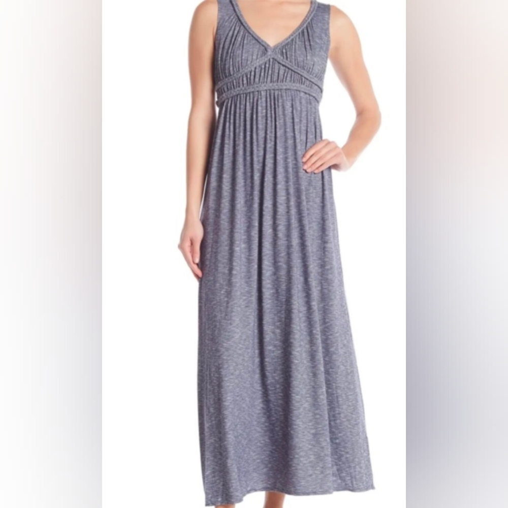 Max Studio rope trim maxi dress size M